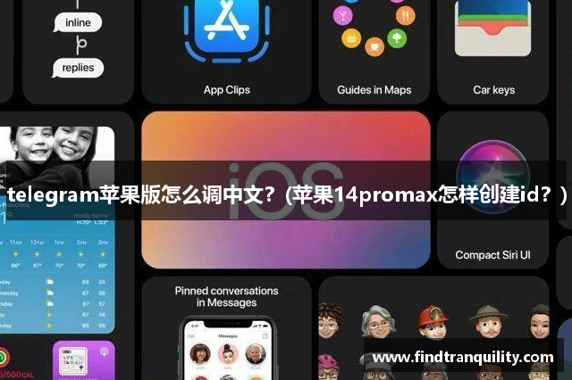 telegram苹果版怎么调中文？(苹果14promax怎样创建id？)